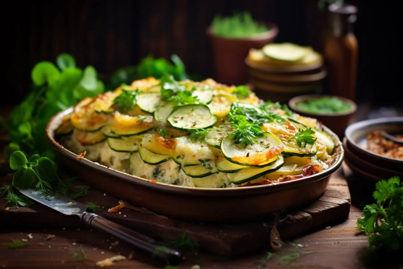 Zapiekanka z ziemniakami i cukinią: wyjątkowy przepis na pyszny obiad
